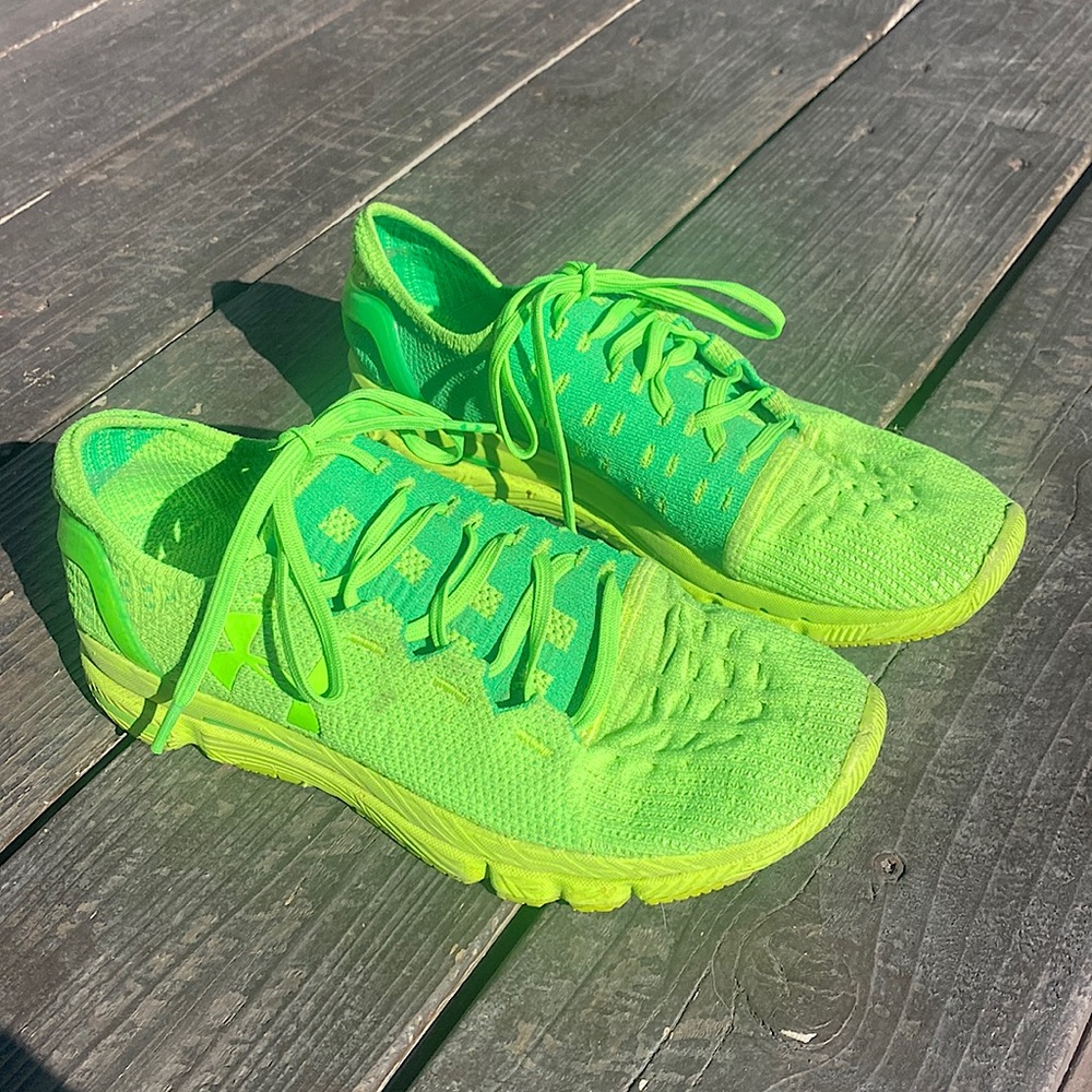 Under Armour Neon Green Speedform Running Sneakers